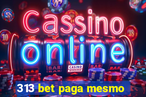 313 bet paga mesmo